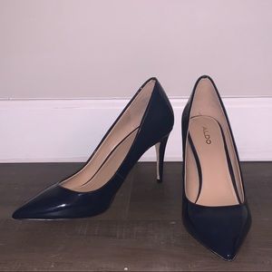 Navy Blue Aldo Heels